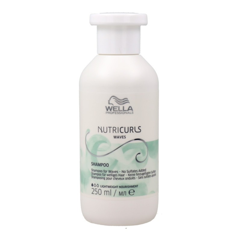 Wella Nutricurls Waves Xampú 250 ml