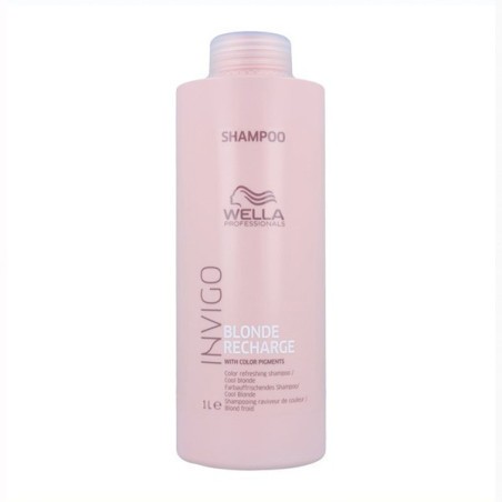 Wella Invigo Blonde Recharge Cool Blond Champú 1000 ml