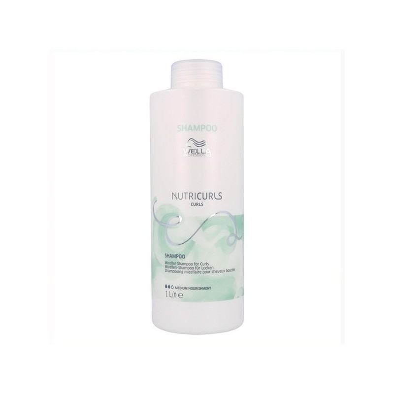 Wella Nutricurls Curls Champú 1000 ml (Rizos)
