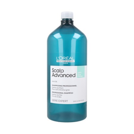 Loreal Expert Scalp Advanced Anti-Grasa Champú 1500 ml