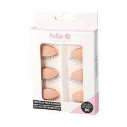 PACK 3 PAIRES DE PAUPIÈRES AVEC CILS PRATIQUES