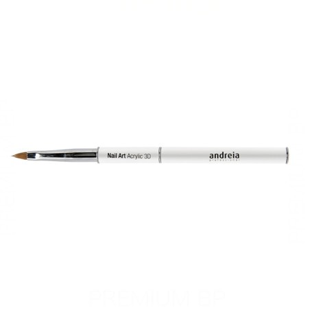 Andreia Professional Brush Nail Art Acrylic 3D Pincel para Uñas