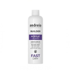 Andreia Professional Builder Acrylic Liquid Fast Dry Liquido Acrílico Secado Rapido 250 ml