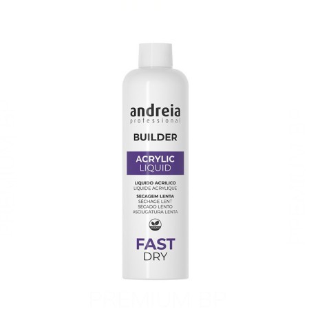 Andreia Professional Builder Acrylic Liquid Fast Dry Liquido Acrílico Secado Rapido 250 ml