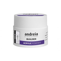 Andreia Professional Builder Acrylic Powder Polvos Acrílicos Clear 35 g