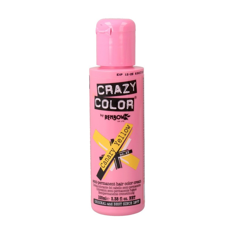 Crazy Color 49 Canary Yellow 100 Ml