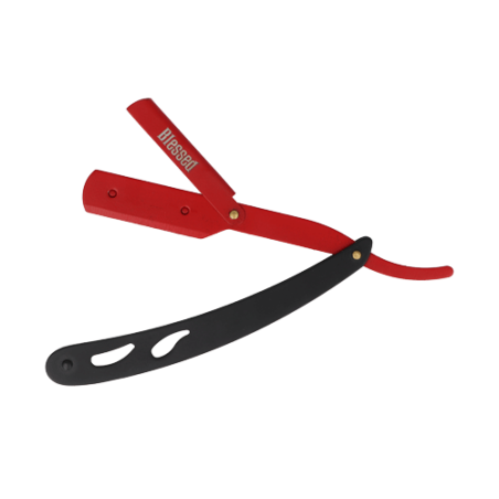 COUTEAU PAPILLON BÉNI MANCHE MÉTAL ROUGE