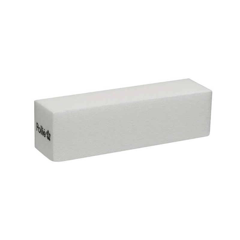 LIMA BLOCCO 4 LATI 120 GRIT 25X25X97MM BIANCO