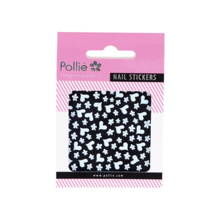 ADHESIUS 3D CORS BLANCO NAIL ART