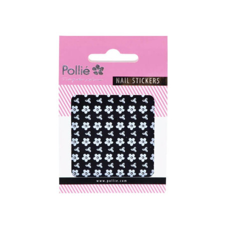 ADHESIUS 3D FLORS BLANQUES NAIL ART