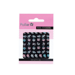 SELBSTKLEBENDE 3D BLUMEN FARBEN NAIL ART