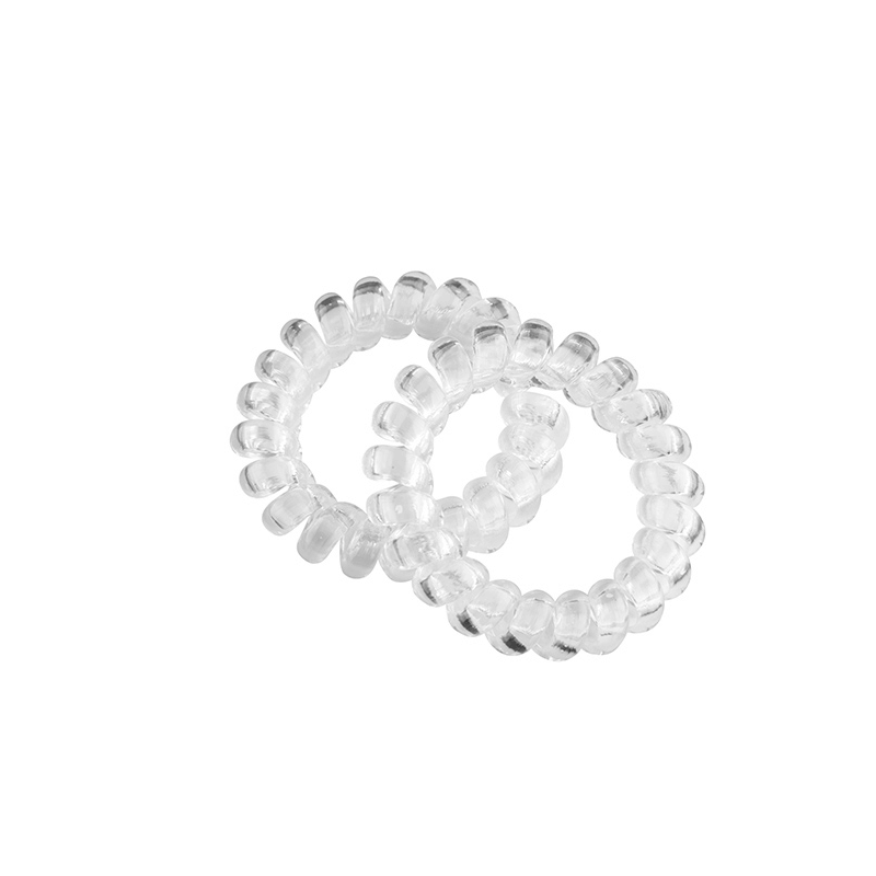PACK 2 GOMES ESPIRAL GRAN 55MM TRANSPARENT