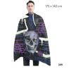 SCHICHT MIT HALS AUS NEOPREN LILA SCHÄDEL