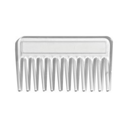 PEIGNE DE MANCHETTE TRANSPARENT