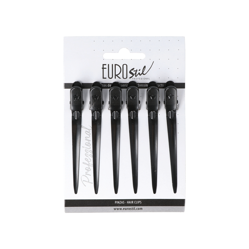 CARTONE 6 PINZETTE CURVE NERE