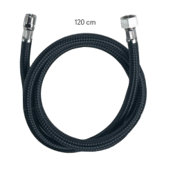 TUBE DE DOUCHE FLEXIBLE EN NYLON 120CM LAVAGE DE TÊTE