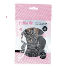 BEUTEL MIT 100 FEILEN 180 FÜR SCHEIBE 25 MM