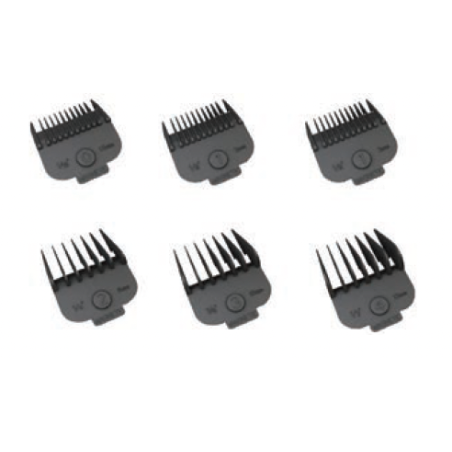 PACK 6 KÄMME FÜR 07901 SPACE-X RAGNAR