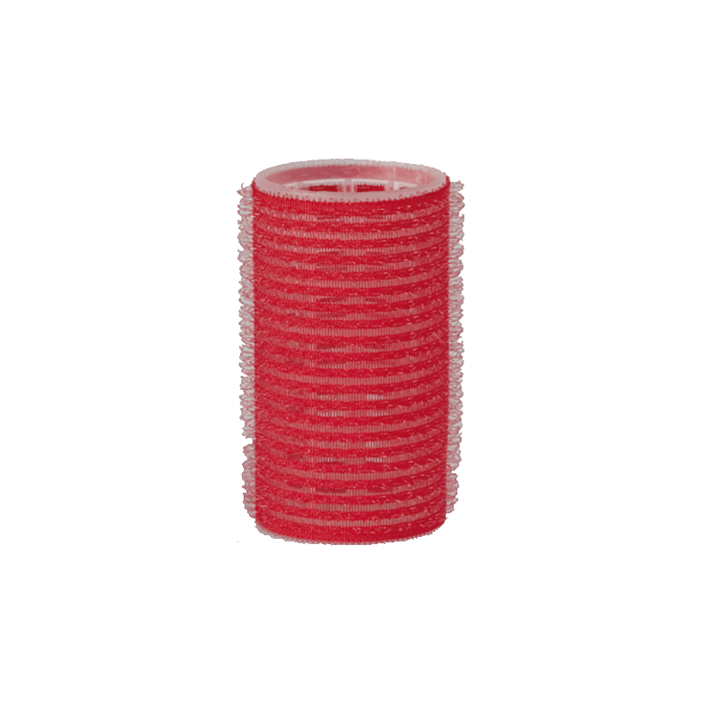 BLISTER DE 5 ROULEAUX VELCRO ROUGES