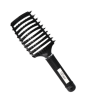 BROSSE D'ÉVENT EN NYLON NOIR DOUBLE COURBÉE