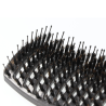 SPAZZOLA VENTO CURVA DOPPIA IN NYLON NERO