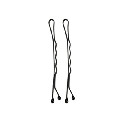 BLISTER 24 CLIPS COURTS NOIR