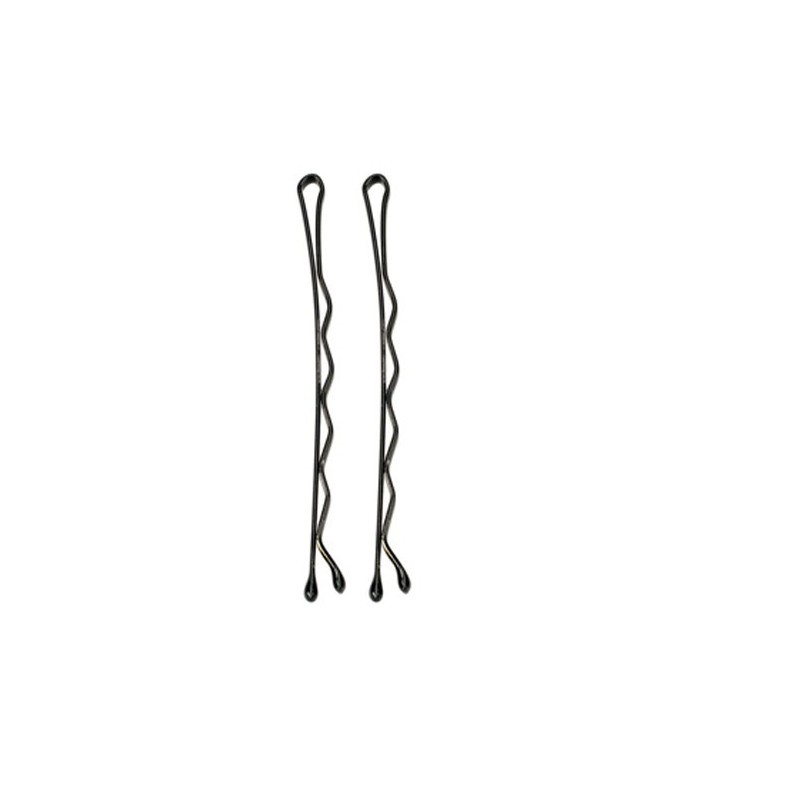BLISTER 24 LANGE SCHWARZE CLIPS