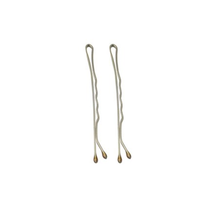 BLISTER 24 CLIPS CURTS BRONZE