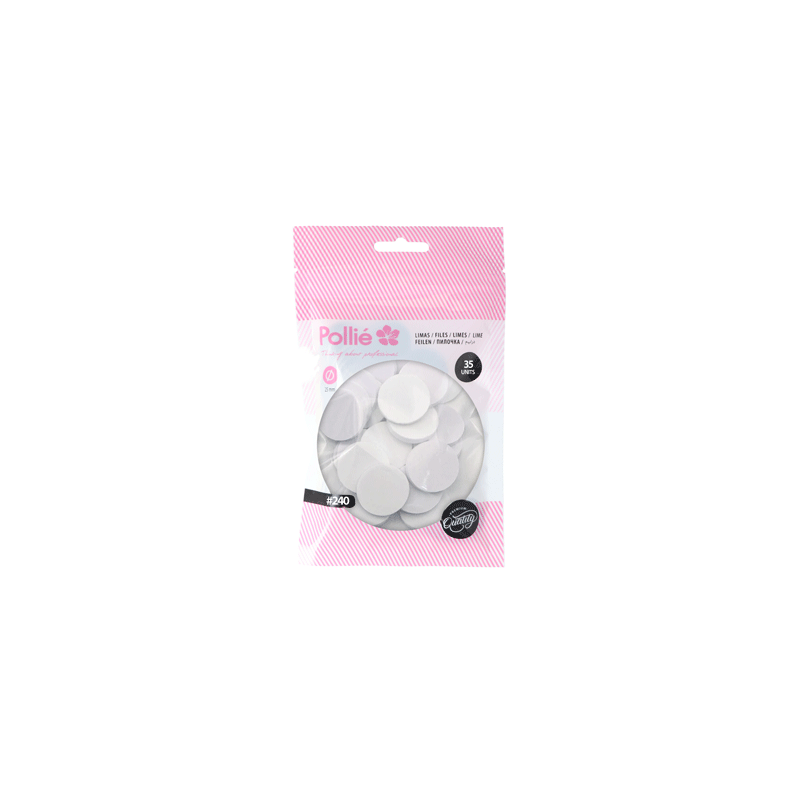 BORSA 35 LLIMES POLIDORES 240 PER A DISC 25 MM
