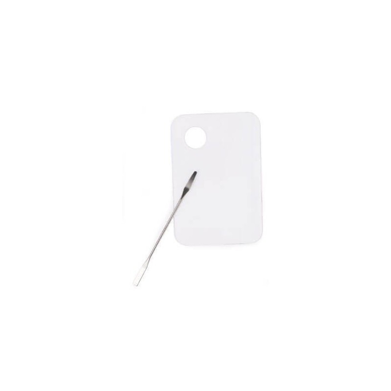 PALETA DE MISTURA DE PLÁSTICO PARA NAIL ART