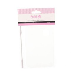 PALETA DE MISTURA DE PLÁSTICO PARA NAIL ART