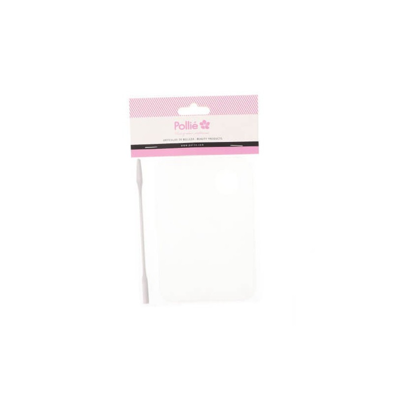 PALETA DE MISTURA DE PLÁSTICO PARA NAIL ART