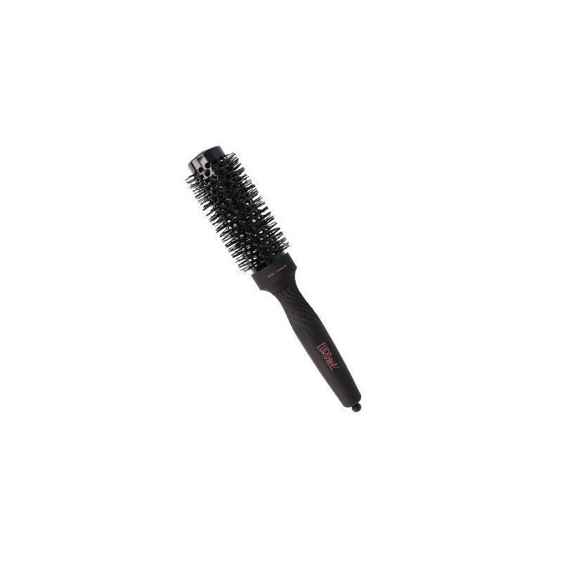 CEPILLO TERMICO IONICO MANGO GOMA 35 MM
