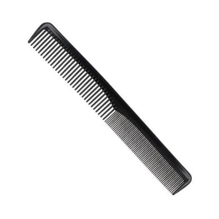 PEIGNE DE COUPE BARBIER 17,5 CM NOIR