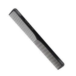 PEIGNE DE COUPE BARBIER 19,5 CM NOIR