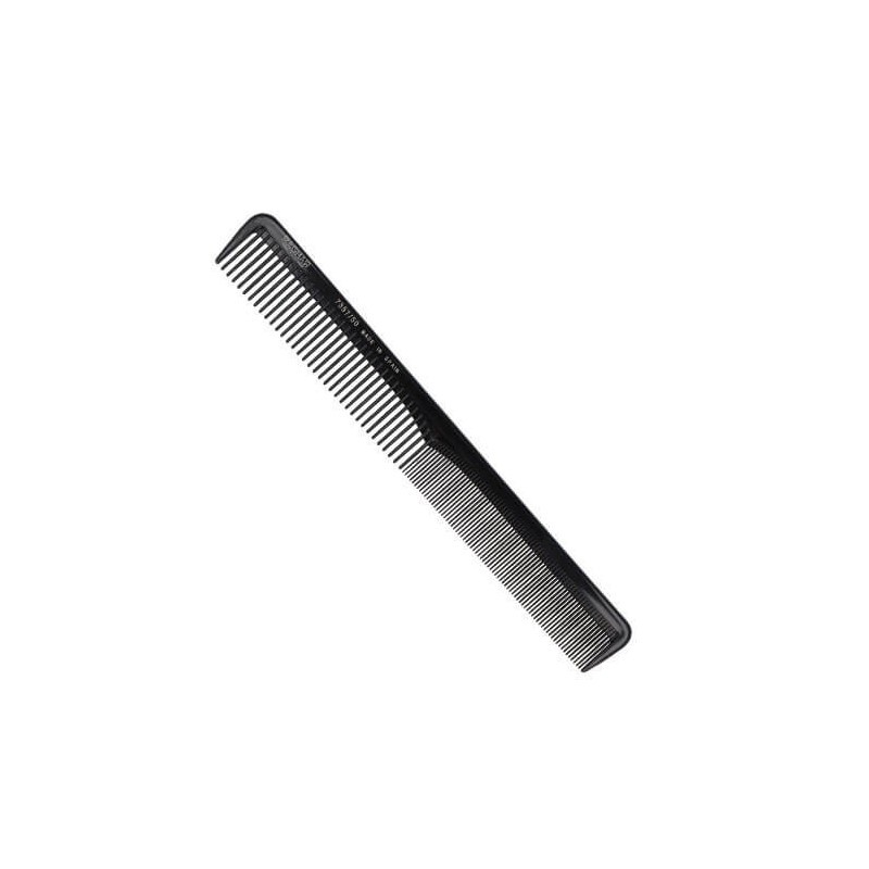 PENTE DE BARBEIRO DE CORTE 19,5 CM PRETO