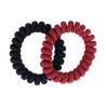 PACK 2 CAOUTCHOUCS SPIRAUX DOUBLÉS BLEU ET ROUGE