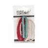 CARTONE 8 ELASTICI INTRECCIATI COLORE NUDO
