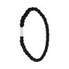 CARTONE 8 ELASTICI INTRECCIATI COLORE NERO
