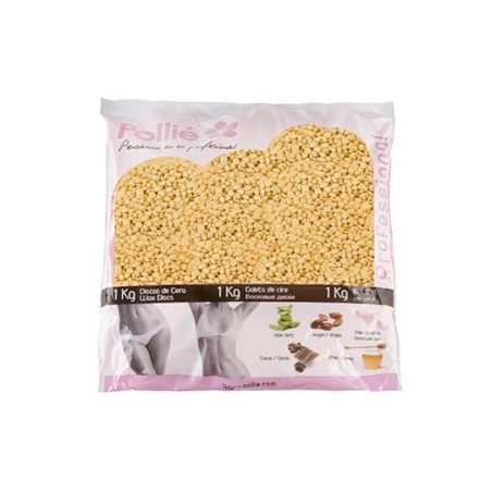 SACO DE 1KG PÉROLAS DE CERA DE MEL