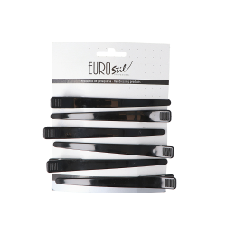 CART.6 PINCES PLAS.PROFESSIONAL NEGRE