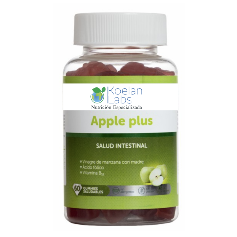 APPLE PLUS GOMAS Funcionais 60 Unidades