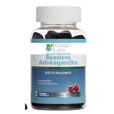 BYESTRES ASHWAGANDHA GOMINOLAS Funktionale 60 Einheiten