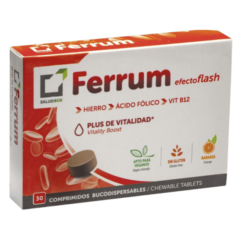 FERRUM Efeito Flash 30 Comprimidos