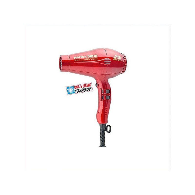 Parlux Secador Eco Rojo 3800 Ionic Ceramic