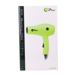 Albi Pro Assecador Travel Mini amb Difusor Green 1200W