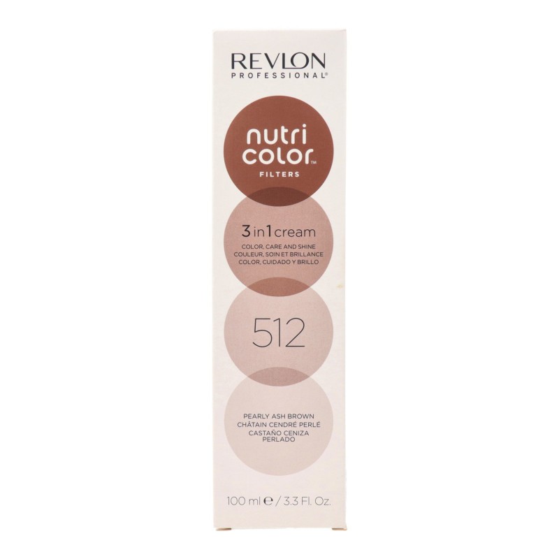 Revlon Nutri Color Filters Color 512 Castaño Ceniza Perlado 100 ml