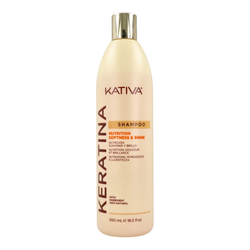 Kativa Keratina Nutrició Xampú 550 ml