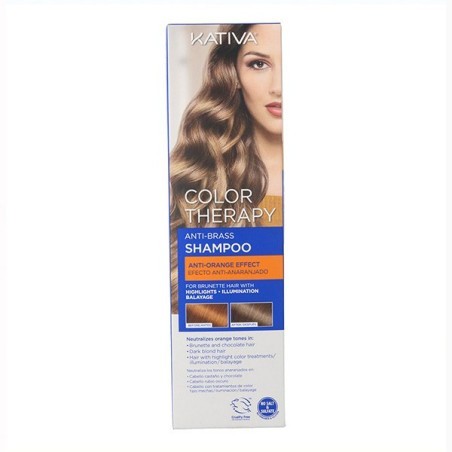 Kativa Color Therapy Azul-Violeta Acondicionador 250 ml (Anti-Yellow)