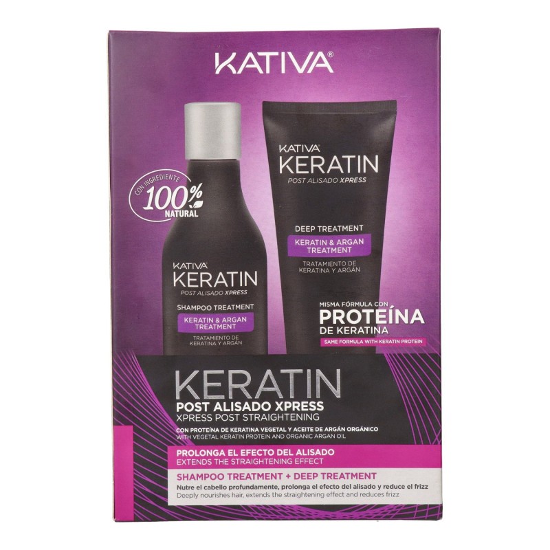 Kativa Keratin Post Allisat Xpress Kit (Xampú+Tractament)